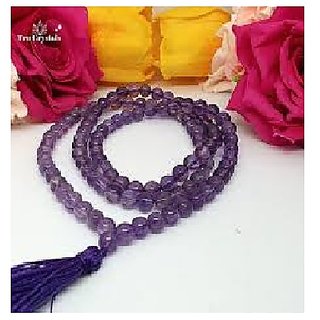 CEYLONMINE-Jamuniya Quartz Prayer Japa Mala 108 + 1 Prayer A+ Beads Meditation CEYLONMINE-Jamuniya Quartz Prayer Japa Mala 108 + 1 Prayer A+ Beads Meditation