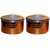 Copper Design Plastic Dry Fruit Container 1 Box 100 Air -Tight for Snacks/Dry Fruit / Set of 1 (Copper Color)