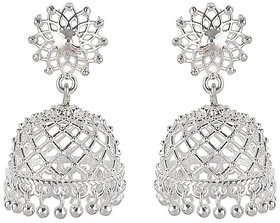 Filigree Jaali Jhumki Earrings for Girls Brass Material Made in India Earrings for Women's Fashion Jewellery
