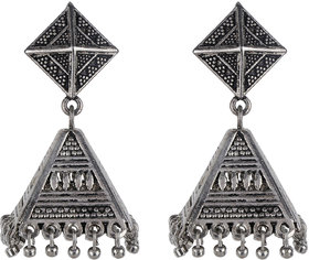 Triangle Fancy Jhumki Earrings for Girls Brass Material Made in India Earrings for Women's Fashion Jewellery