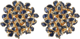Enamel Daisy Flower Stud Earrings for Girls Alloy Material Earrings for Women's Fashion Jewellery for Party