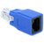 NIRVIG - RJ45 Crossover adapter for LAN / network connections /convert straight cable to crossover/crossover to Straight