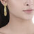 Plain Baali Hoop Earrings for Girls Brass Material Made in India Earrings for Women's Fashion Jewellery for Party