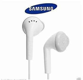 Samsung 3.5mm jack Earphone Headset for Samsung,Oppo,Vivo,Nokia,Oneplus Android phones (White)