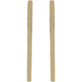 Rectangle Studds Earrings for Women's Girls Earrings Color Golden Alloy Brass Copper Material Earrings for Women's Rectangle Studds Earrings for Women's Girls Earrings Color Golden Alloy Brass Copper Material Earrings for Women's