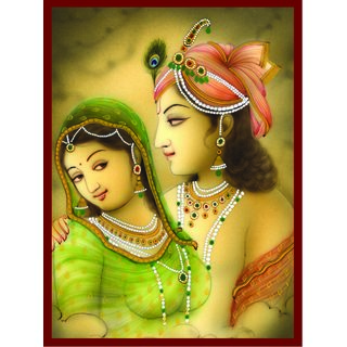 Radhe Krishna Wallpaper For Home (12 X 18 )
