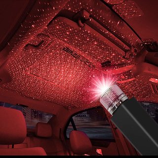 Roof Star Projector Lights,USB Portable Night Lamp Decorations with Romantic Galaxy Atmosphere fit Car,Bedroom Ceiling