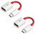 Type C OTG Cable Combo of 2 - Red