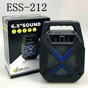JBMR AD-889 Bluetooth Speaker With Mic (Black, Stereo Channel)