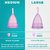 FemiSafe Reusable Menstrual Cup + Herbal Intimate Wash Combo (MEDIUM)