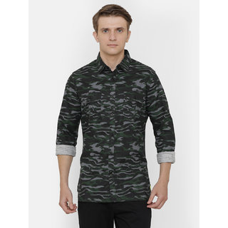                       AWETRENDS Printed Casual Shirt For Men                                              