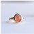 JAIPUR GEMSTONE-Certified Natural 5.5 Ratti Sunstone Sunsitara Gold Plated Panchdhatu Adjustable Ring for Unisex