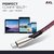 AXL ABC-030R USB Type-C Data  Charging Cable Nylon Braided With 3Amp Fast Charging, 480mbps Data Sync (Red)
