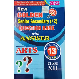                       Bihar Board Senior Secondary 10+2 With 13 Years Question Bank For ARTS                                              