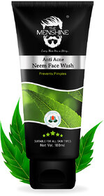 The Menshine Anti Acne Neem Face Wash