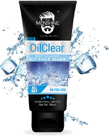 The Menshine Oil Clear Icy Face Wash