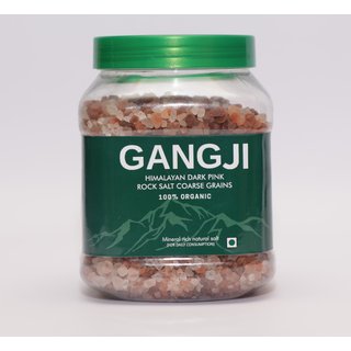 Gangji Himalayan Dark Pink Rock Salt Coarse Grain (1Kg)