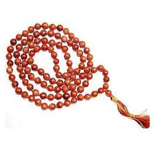 Jaipur Gemstone-Sansitara Stone Mala for Jaap and Wear Sunstone Rosary for Unisex Jaipur Gemstone-Sansitara Stone Mala for Jaap and Wear Sunstone Rosary for Unisex