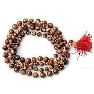                       Jaipur Gemstone-Natural Sunstone Mala 108+1 Beads Mala Lab Certified for Jaap and Wear Sunstone Rosary                                              