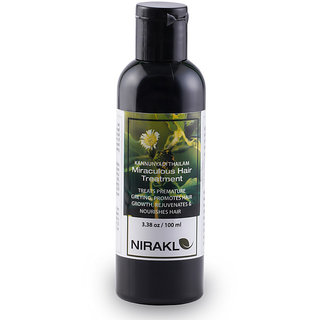                       Miraculous Hair Oil, Nirakle Kannunyadi Thailam                                              