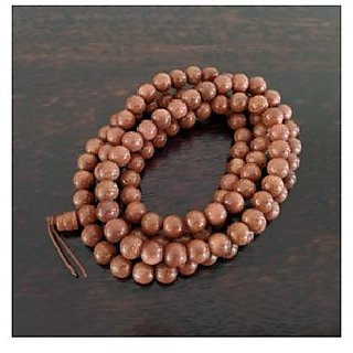 CEYLONMINE-Natural Sun Stone Mala 108+1 Beads Rosary for Meditation and Healing CEYLONMINE-Natural Sun Stone Mala 108+1 Beads Rosary for Meditation and Healing