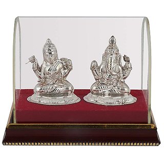                       CEYLONMINE-20 gm Lakshmi-Ganesh Idol for Auspicious Moment and Diwali Gift                                              