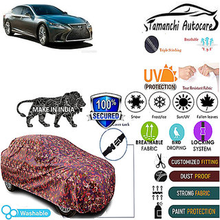                       Tamanchi Autocare Cover Indoor Outdoor, All Weather Protection  coverwith Triple Stitched for BMW LS (Jungli)                                              