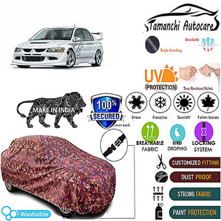 Tamanchi Autocare Cover Indoor Outdoor, All Weather Protection coverwith Triple Stitched for BMW Evo (Jungli) Tamanchi Autocare Cover Indoor Outdoor, All Weather Protection coverwith Triple Stitched for BMW Evo (Jungli)