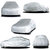 Tamanchi Autocare Cover Indoor Outdoor, All Weather Protection  coverwith Triple Stitched for Nissan Sunny (Silver)