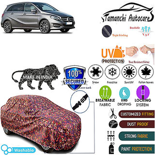 Tamanchi Autocare Cover Indoor Outdoor, All Weather Protection coverwith Triple Stitched for Maruti Baleno (Jungli) Tamanchi Autocare Cover Indoor Outdoor, All Weather Protection coverwith Triple Stitched for Maruti Baleno (Jungli)