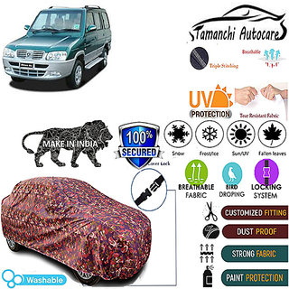 Tamanchi Autocare Cover Indoor Outdoor, All Weather Protection coverwith Triple Stitched for BMW Rhino (Jungli) Tamanchi Autocare Cover Indoor Outdoor, All Weather Protection coverwith Triple Stitched for BMW Rhino (Jungli)