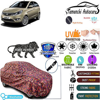 Tamanchi Autocare Cover Indoor Outdoor, All Weather Protection coverwith Triple Stitched for Tata Bolt (Jungli) Tamanchi Autocare Cover Indoor Outdoor, All Weather Protection coverwith Triple Stitched for Tata Bolt (Jungli)
