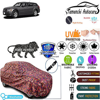                       Tamanchi Autocare Cover Indoor Outdoor, All Weather Protection  coverwith Triple Stitched for BMW Magnum (Jungli)                                              