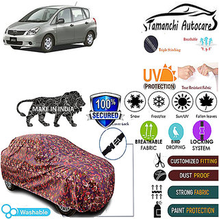 Tamanchi Autocare Cover Indoor Outdoor, All Weather Protection coverwith Triple Stitched for Tata Spacio (Jungli) Tamanchi Autocare Cover Indoor Outdoor, All Weather Protection coverwith Triple Stitched for Tata Spacio (Jungli)