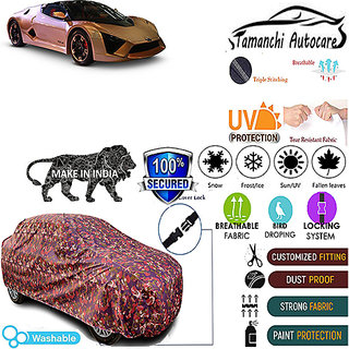 Tamanchi Autocare Cover Indoor Outdoor, All Weather Protection coverwith Triple Stitched for DC TCA (Jungli) Tamanchi Autocare Cover Indoor Outdoor, All Weather Protection coverwith Triple Stitched for DC TCA (Jungli)