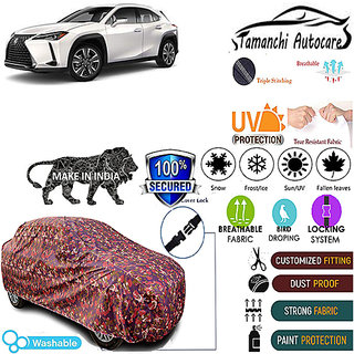                       Tamanchi Autocare Cover Indoor Outdoor, All Weather Protection  coverwith Triple Stitched for Lexus UX (Jungli)                                              