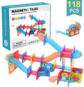 brainbox games Magnetic Marble Runner  (118 pcs)