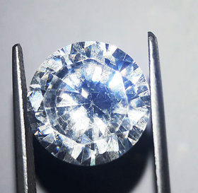 10mm 6.40ct/ 7.03 Ratti Round America Diamond Zircon loose gemstone substitute of Diamond