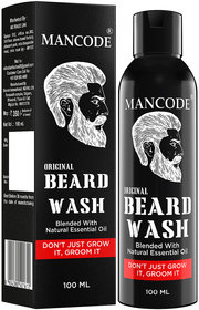 Mancode Beard Wash Original For Men 100 ml Beard Wash for Men (Pack of 1)