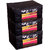 Saree Storage Organiser Designer Non woven Saree Storage Organiser/ Saree Bag/ Storage bag Set of 3 Pcs 9 Inches Height (Black)