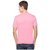 Clothinkhub Men Pink Half Sleeve Solid T-Shirt