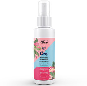 Askim Women's All Clear Stain Remover Spray - Helpful to Remove All Stains from Undergarments and Clothing Cleaning (100