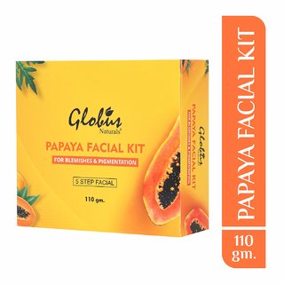                       Globus Naturals Anti-Tan Papaya Facial Kit For Flawless Skin 110g                                              