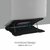 Portronics My Buddy Hexa 4 POR-1290 Laptop Stand, Black