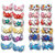 Trendchicks Unicorn and Angel Wings clip combo for women and girls Hair Accessories Hair Clip ( Random Color, 2 Pair) Ha