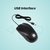 Portronics POR-1377 Toad 10 Wired Optical Mouse  (USB 2.0, Black)