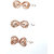 Trendchicks 3 Hair Clip combo Stone work Hair Clip for women  Girls Hair Clip  (White, Multicolor)