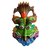 Metal Narsingh Face with Shesh Naag  Ganesha Mask Wall Hanging Nazar Battu/Evil Eye Protector for Gift Item (6 INCH)