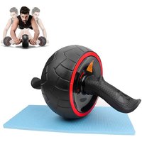 Raptech Mega Ab Wheel Roller with Knee Pad Pro Fitness Equipment Ab Workout Machine Abdominal Wheel Exercise Equipment