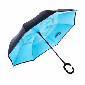 Raptech C-TYPE Umbrella Lightweight Folding Portable Umbrella with Cover for UV Protection  Rain